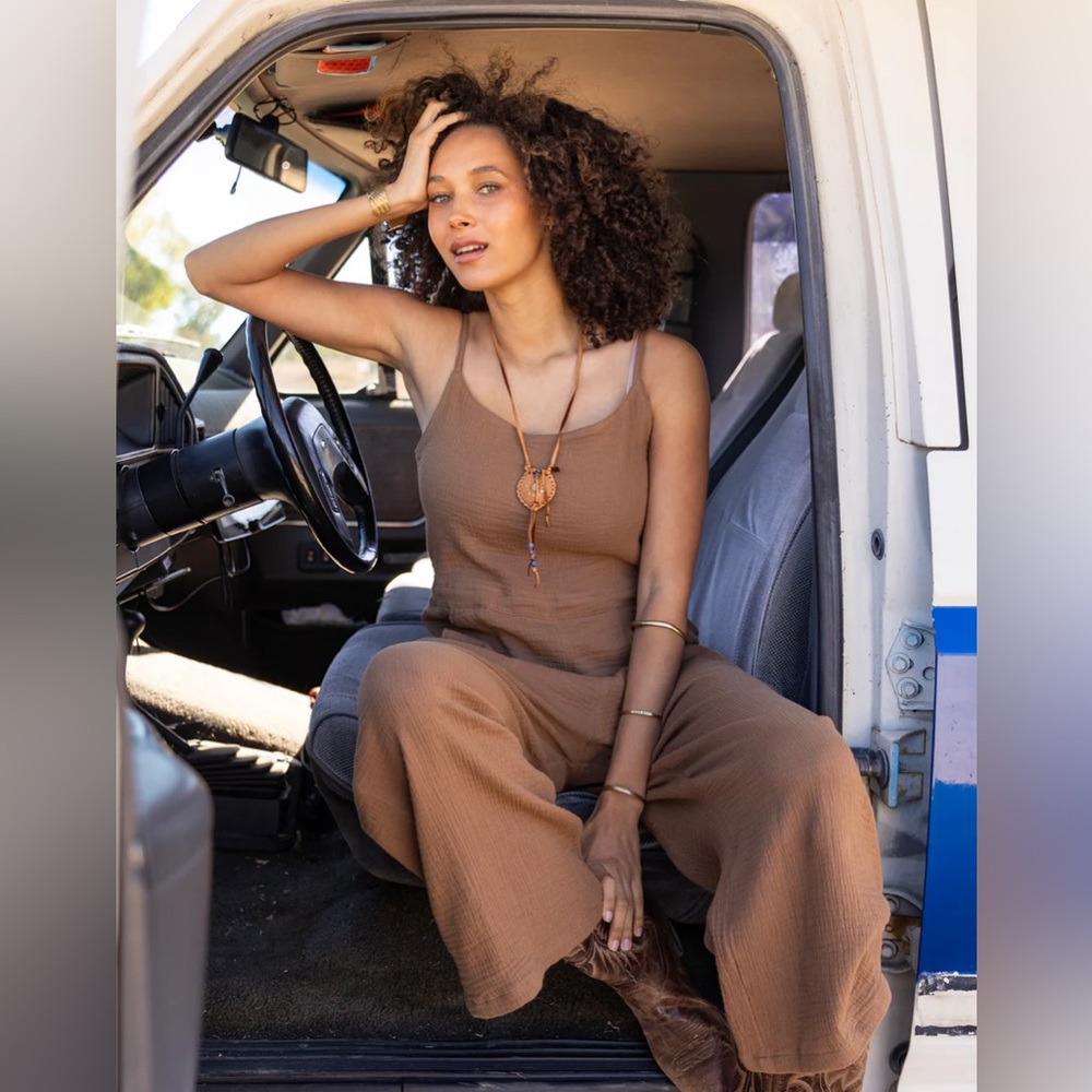 Carve Designs Cotton Jumpsuit